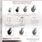 Service Caster 5 Inch Kingpinless Phenolic Wheel Caster Brakes 2 Rigid, 2PK SCC-KP30S520-PHR-SLB-2-R-2 - alternate 4
